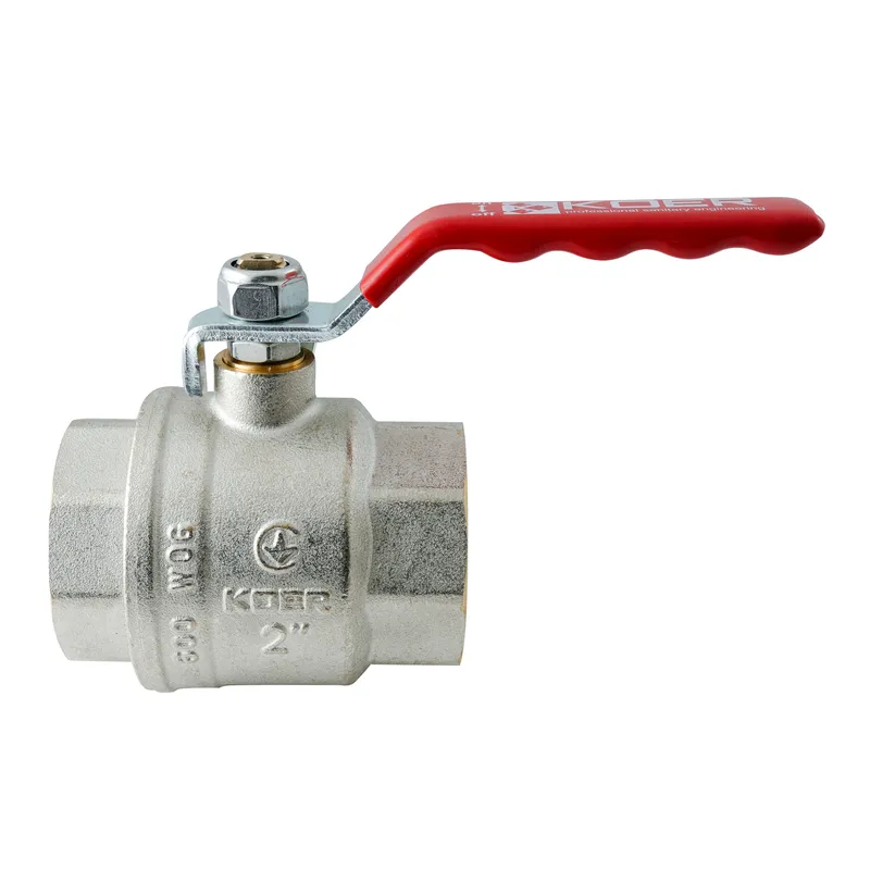 Кран кульовий ГГВ Koer Extreme KE.214-50 - 2" FF ручка "важіль" червона (KR5749)   ( 22568 ) Харків - фото 4