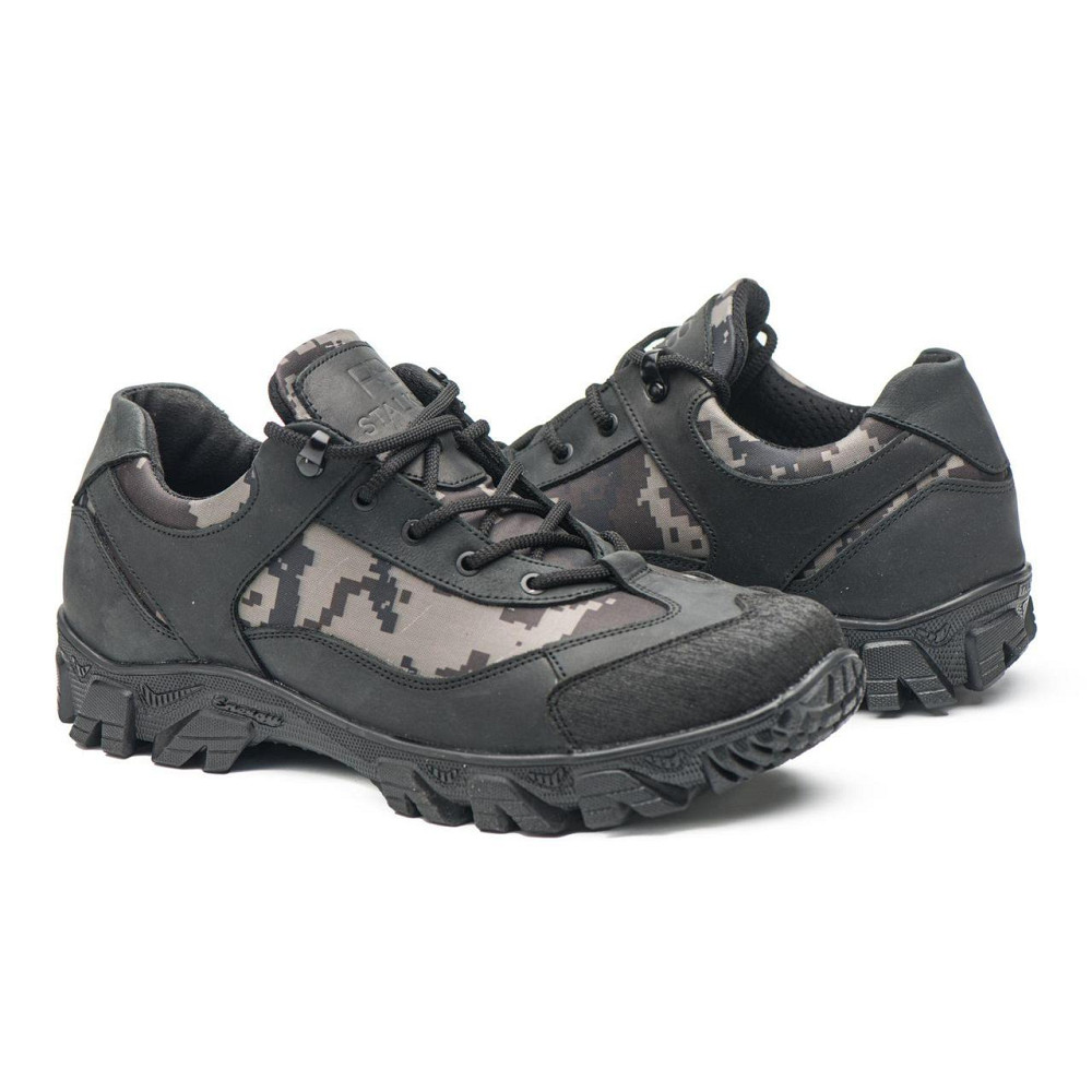 Тактические кроссовки черные демисезон.Кожаные ,кордура .Прочные.В-3 44 (29) Харьков - изображение 4