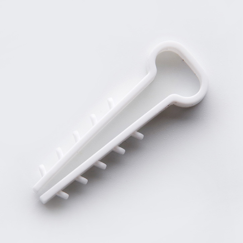 Дюбель-ялинка 8*5мм для плоского кабелю білий 100шт/уп APRO Житомир - изображение 3