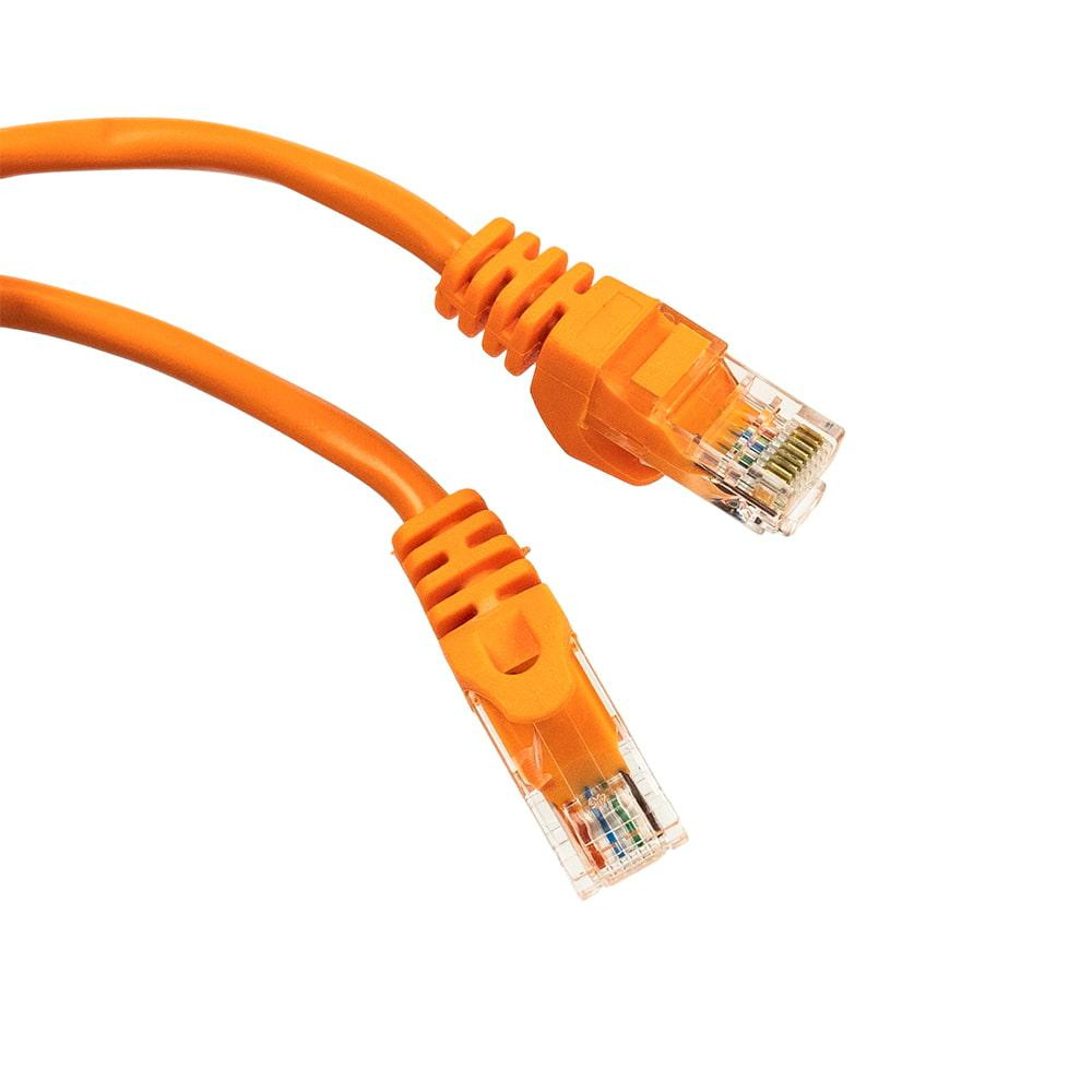 Патч-корд мережевий гігабітний Trinix UTP, RJ-45, CAT.5 3m Orange (73-00625) Київ - фото 8