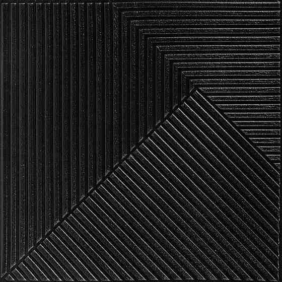 Самоклеюча декоративна 3D панель 500х500х5мм Бамбук Чорний SW-00002881 Київ