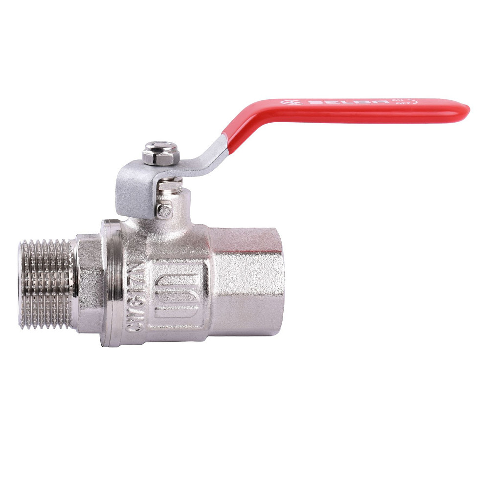 Кран кульовий прямий SELBA 3/4″ ЗВ КР SL1505 Луцк - изображение 1