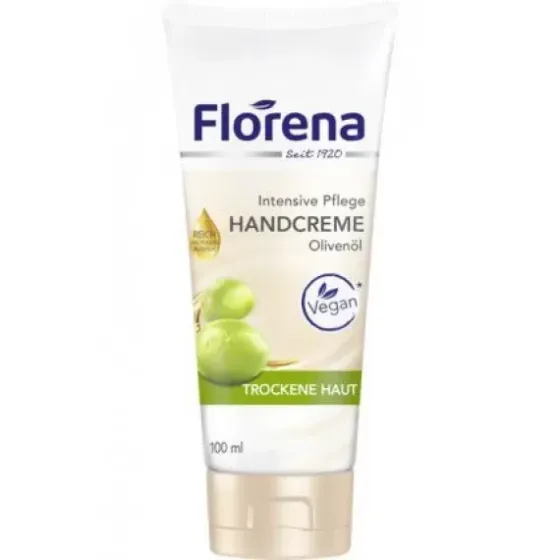 Крем для рук з оливковою олією Florena, 100 ml (Німеччина) Florena Handcreme Olivenöl, 100 ml Київ
