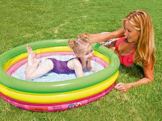 Басейн надувний дитячий Bestway 51104 102х25 см Київ