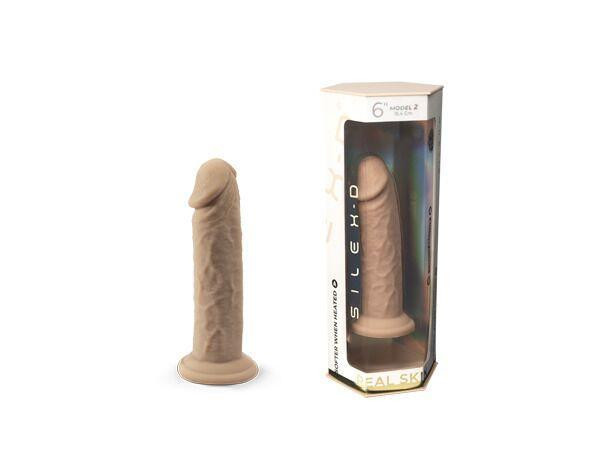Фалоімітатор SilexD Robby Real Skin Flesh (MODEL 2 size 6in) Sex Aura Київ - фото 7