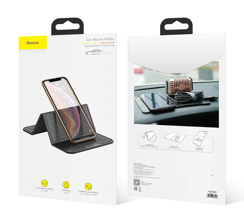 Килимок для телефону в машину Baseus SUWNT-01 Киев - изображение 4