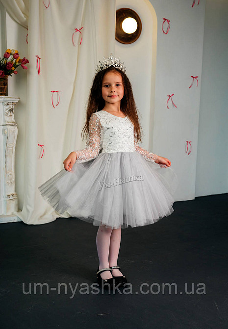 Платье Звездочки серебристое Костюм Звездочки Кривой Рог - изображение 1