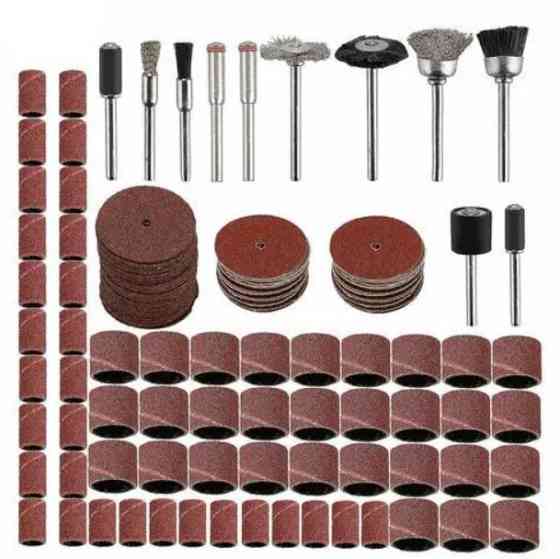 Набір шліфувальних насадок для гравера дримера-бормашини Dremel, 150 шт. Винница