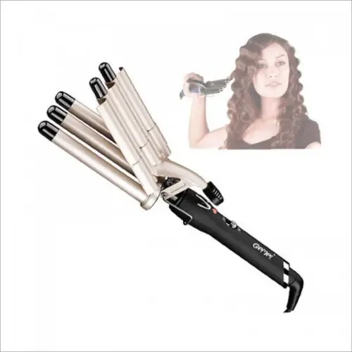 Плойка Волна Gemei GM 2933, Щипцы для завивки волос, гофре, плойка пять волн, накрутка волна Коломыя - изображение 2