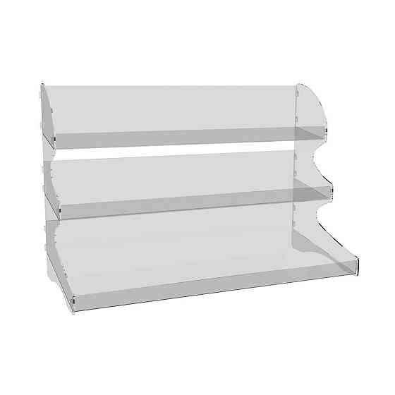 Підставка вітрина EKOSTAR під батончики настільна 600х260х400 Київ