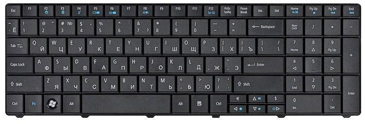 Клавиатура для ноутбука Acer TravelMate (8531) Black, RU Вінниця - фото 2