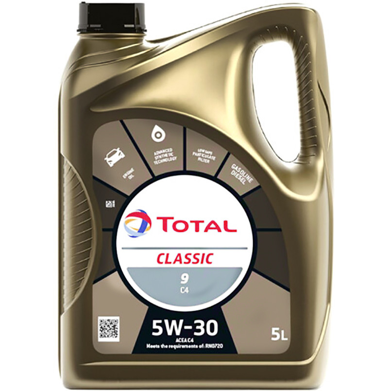 Моторное масло Total Classic 9 5W-30 5л Львов - изображение 1