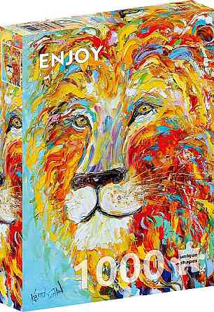 Пазл Різнобарвний лев - Colorful Lion (Enjoy-1416) Киев