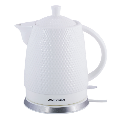 Електрочайник 1,5л 1200W кераміка 1725 KAMILLE Житомир - фото 4