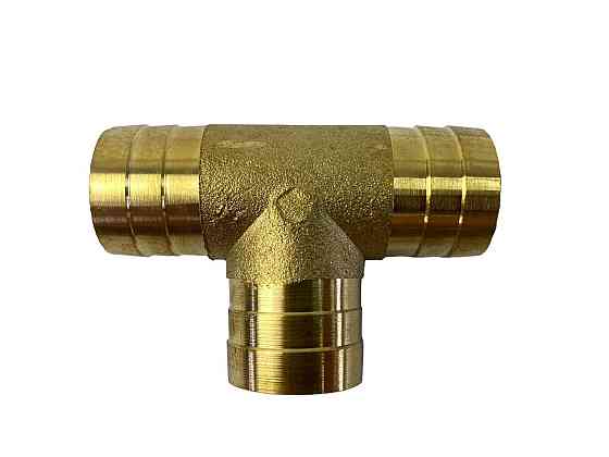 Перехідник шлангів обігрівача (D 25х25х25) латунь (трійник) Мукачево