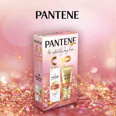 Набір косметики Pantene Pro-V Infinitely Long Шампунь 400 мл + Бальзам-ополіскувач 220 мл (8700216614870) Вінниця