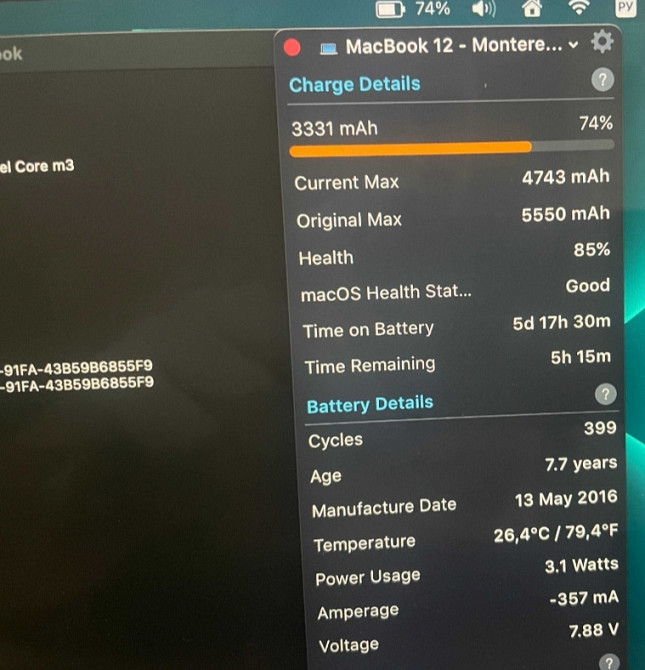 Ноутбук: MacBook 12 (2016) Харків - фото 7