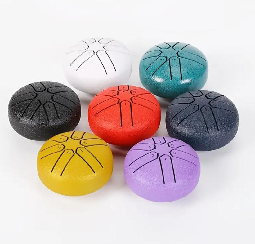 Глюкофон, 3-дюймовый стальной язычковый барабан на 6 тонн, идеальный эфирный инструмент для медитаци Киев - изображение 3