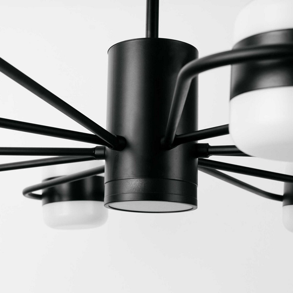 SIRIUS Люстра світлодіодна акрилова Sirius B N4557/6 BK Київ - фото 6