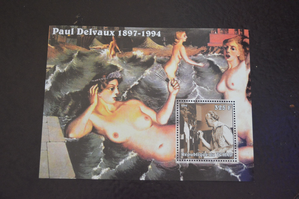 Чад. Искуство. Личности. Блок. 2002 год (В-8) Полтава - изображение 1