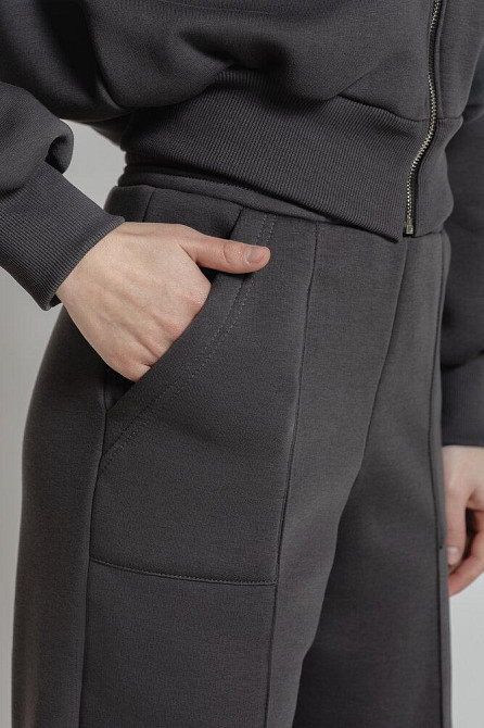 Костюм Pobedov повсякденний жіночий темно-сірий, Костюм Pobedov Elegant жіночий темно-сірий Київ - фото 7
