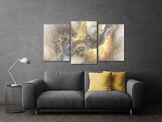 Модульная картина в гостиную / спальню   Флю-Арт  Art-718_3 100x150 см Киев