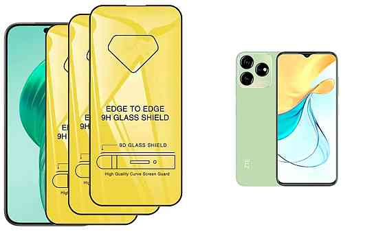 Захисне скло DefenzoGlass для ZTE Blade V50 Design – подвійна міцність Київ