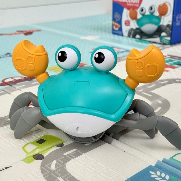 Акумуляторна музична іграшка Краб QC-1Y Луцьк - фото 1