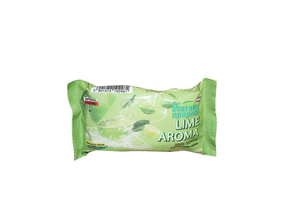 Мило 90г Lime aroma ТМ РЕЦЕПТИ ПРИРОДИ Киев - изображение 1