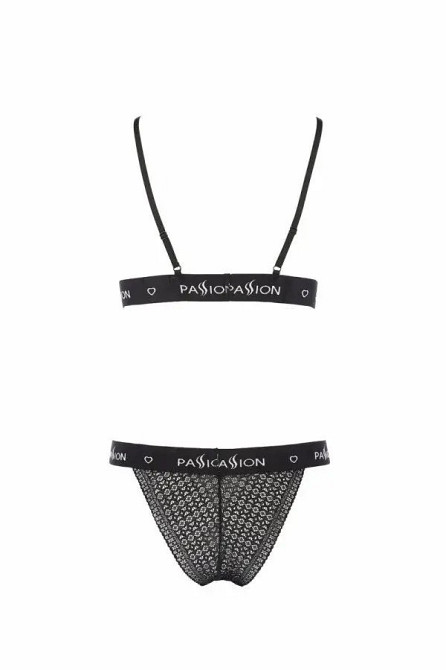 Комплект белья в сеточку GLAMISS SET black S/M - Passion Sex Aura Киев - изображение 4