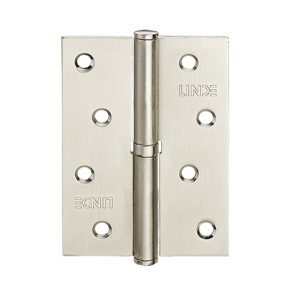 ЗАВІСА ДЛЯ ДВЕРЕЙ З'ЄМНА ПРАВА H-100R SN МАТОВИЙ НІКЕЛЬ Київ - фото 1