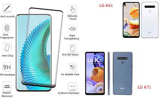 Захисне скло HyperGlass Pro для LG K61, LG K71 – максимальна чутливість та захист Київ