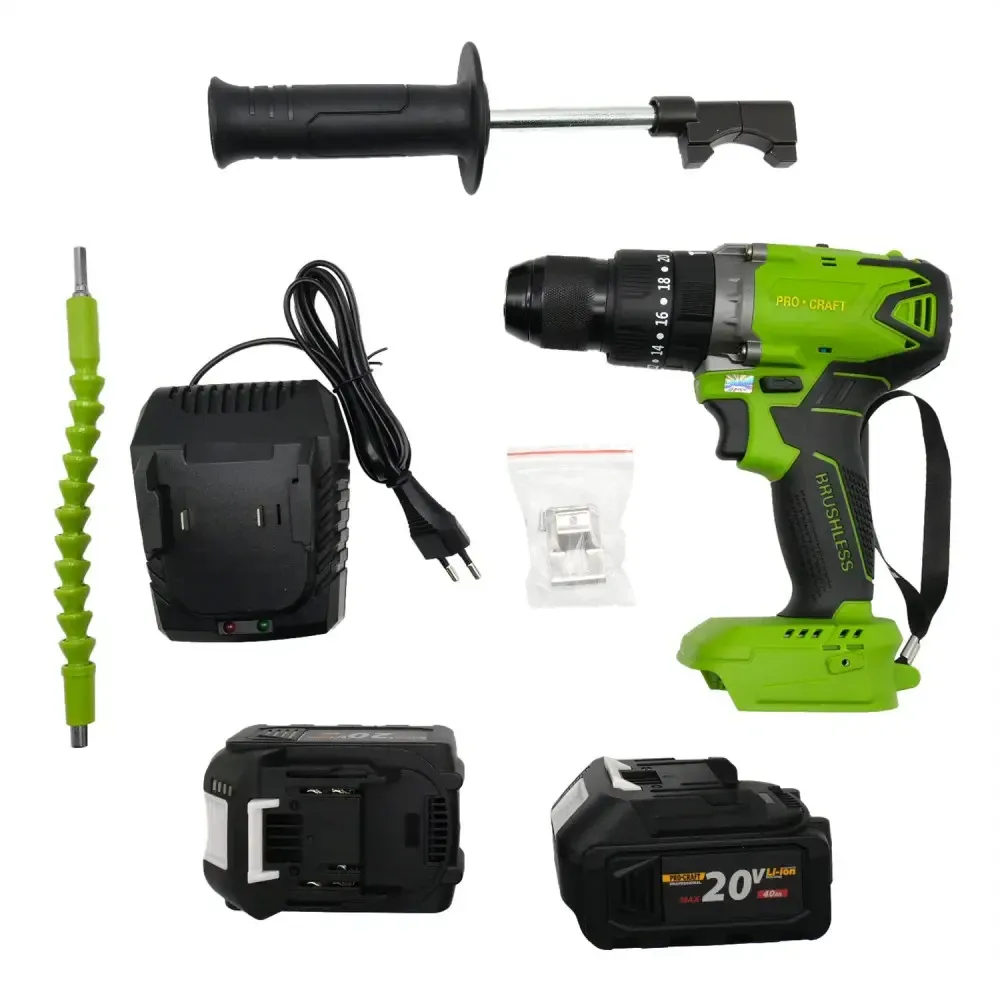 Шуруповерт Procraft PA18BL Universal Extra (2 акб) Коломия - фото 2