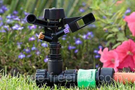 Дощувач Presto-PS зрошувач імпульсний для городу на 2 форсунки (RS-5022-7N) Харьков