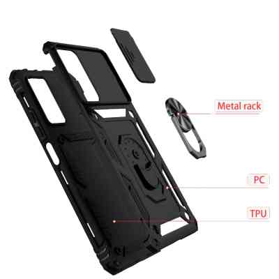 Чохол до мобільного телефона BeCover Military Samsung Galaxy S21 FE SM-G990 Black (707364) Вінниця