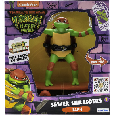 Игровой набор Funrise TMNT Черепашки-ниндзя классические Мастера боевых искусств Рафаэль movie star 2023 (71056) Винница - изображение 1