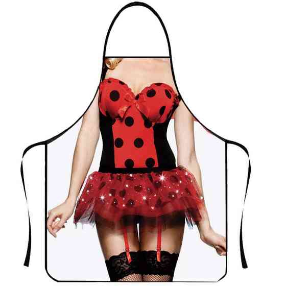 Фартух з приколом для дівчини 75 на 55 см різнобарвний Київ