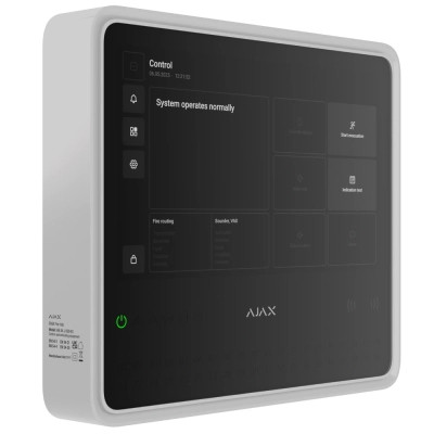 Модуль управління розумним будинком Ajax EN54 Fire Hub white Вінниця - фото 2
