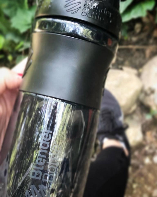 Шейкер спортивний (пляшка) BlenderBottle SportMixer Flip 28oz/820ml Black Киев - изображение 10