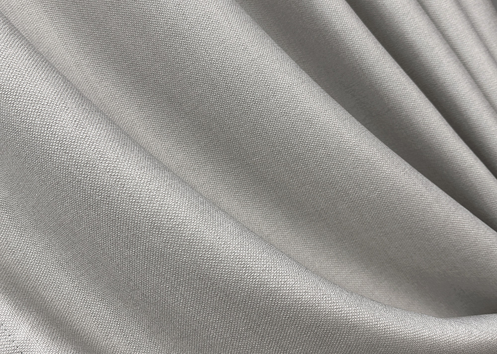 Комплект готових штор VR-Textil Шеніл однотонний № 1690ш Попелястий 150х270 см 2 шт (33-0585) Київ - фото 6