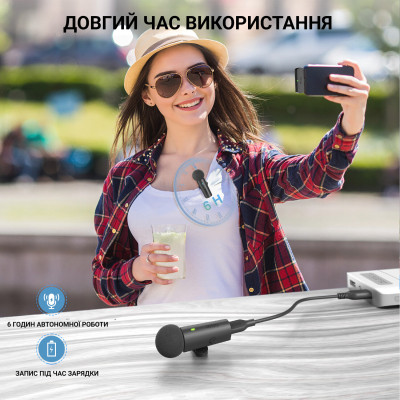Мікрофон Fifine M8 Wireless (M8) Вінниця - фото 3