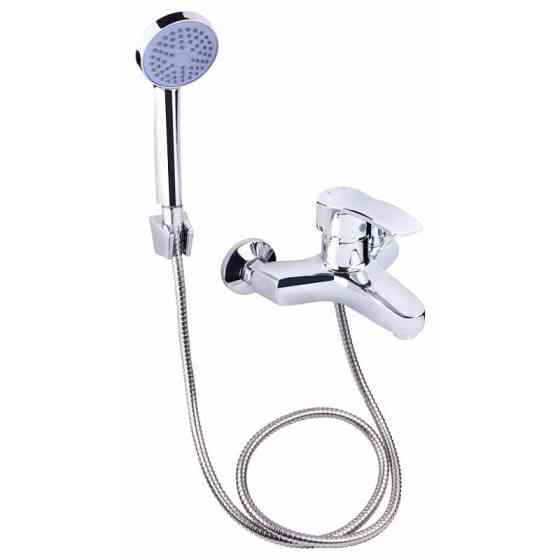 Змішувач для ванни Lidz (CRM) 41 86 006-1 New з душовим гарнітуром (LIDZCRM204900603) Київ
