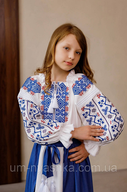 Дитяче вишите плаття "Богодара" р.116-152 Кривий Ріг - фото 2