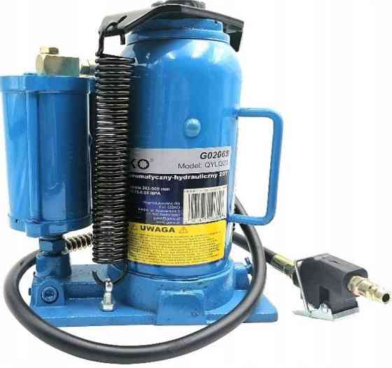 Гидравлический пневматический домкрат 20t Geko G02065 Харьков