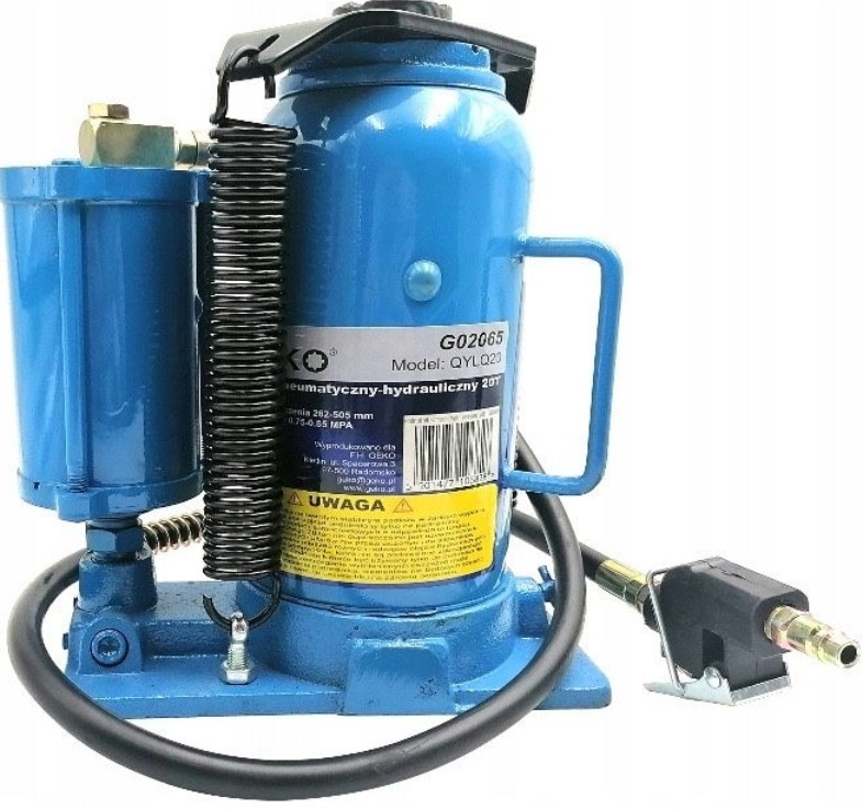 Гидравлический пневматический домкрат 20t Geko G02065 Харьков - изображение 3