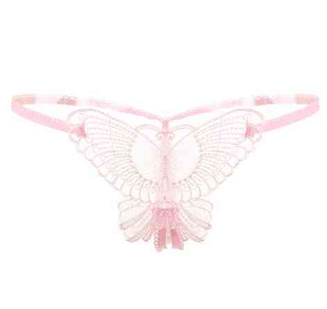 Трусики з розрізом та метеликом рожеві - розмір універсальний, (на резинці, тянуться) Київ