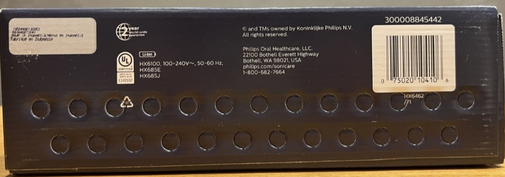 Електрична зубна Щітка: Phillips Sonicare 6100 Pink&Blue. Київ - фото 1