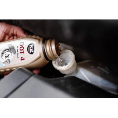 Тормозная жидкость K2 Turbo Brake Fluid DOT 4 0,25 л (T124) Винница - изображение 3