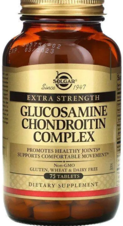 Глюкозамин хондроитин комплекс Solgar Glucosamine Chondroitin 75 таб Киев