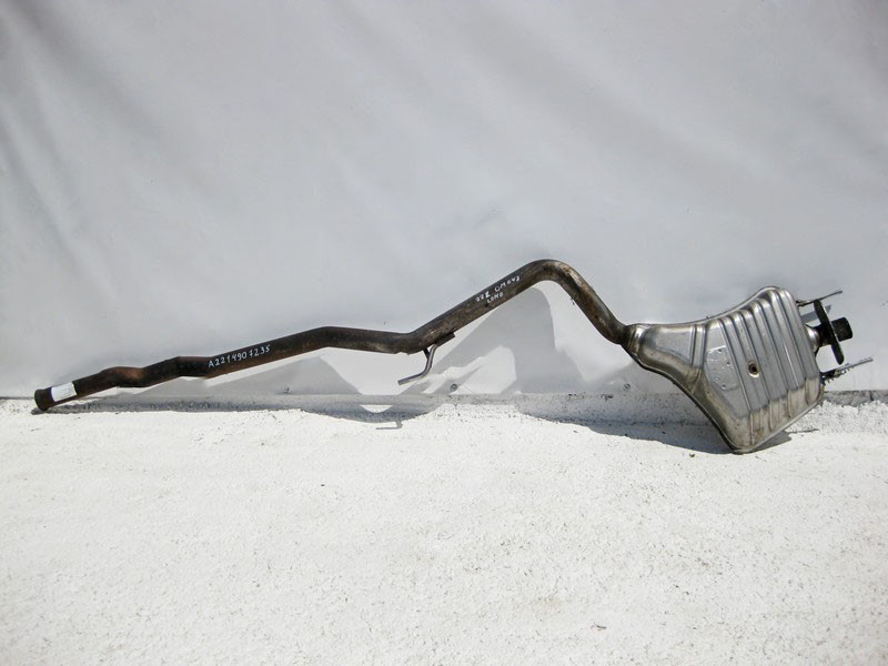 Mercedes-Benz  A2214907235 Глушник задній правий S-Class W221 long V6 3.0 cdi Одеса - фото 1